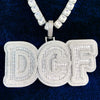 Iced Baguette Custom Letter Pendant