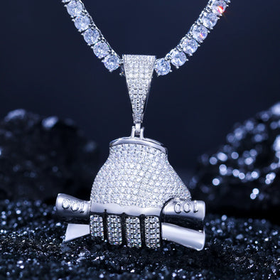 Moissanite  Power Money Pendant