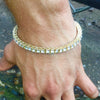 tennis bracelet for men available in gold and white gold  (11618662543)