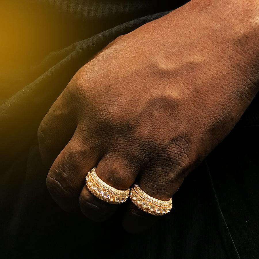 5 layer diamond ring Clearance