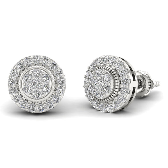 Round Diamond Earrings (1481408643165)