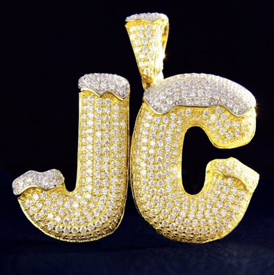 Iced out letters  (4631515725917)