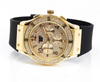 gold watch iced out  (6578564694202)