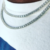 tennis necklace for men available in gold and white gold  (11720726799)