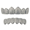 iced out sliver grill  (66056290332)